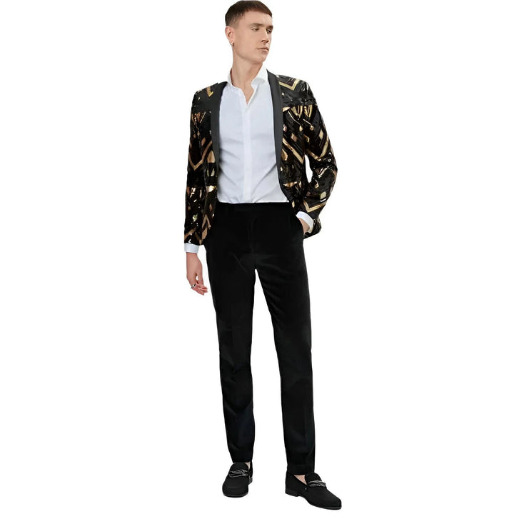 Hargrove Sequin Blazer Wynston Duke 