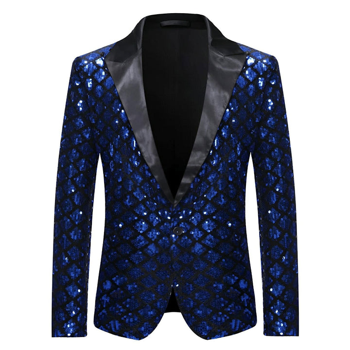 Hollingsworth Sequin Blazer Wynston Duke Black S 