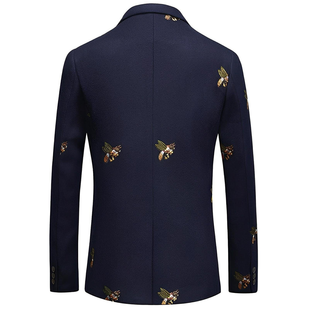 Huntington Embroidered Blazer Wynston Duke 