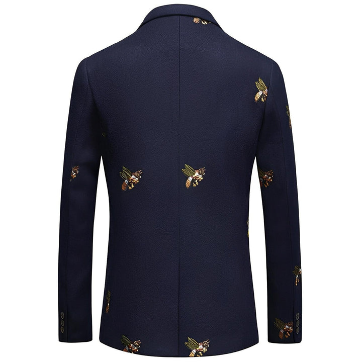 Huntington Embroidered Blazer Wynston Duke 