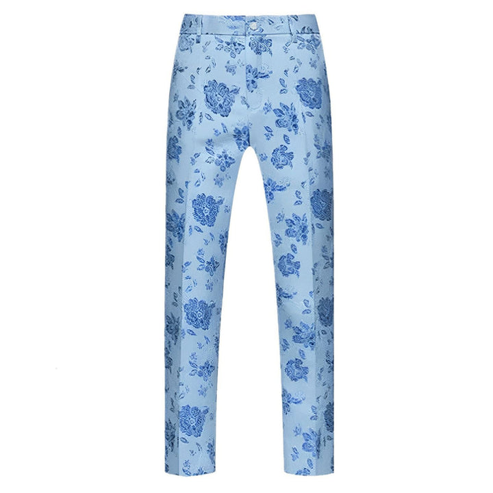 Huxley Jacquard Trousers Wynston Duke Light Blue S 