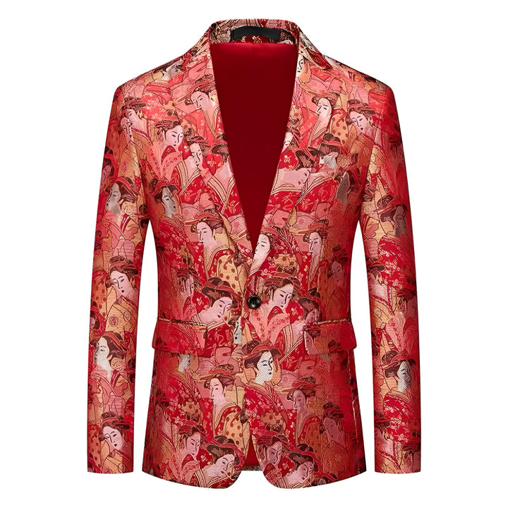 Huxley Modern Fit Blazer Wynston Duke Red 36R 