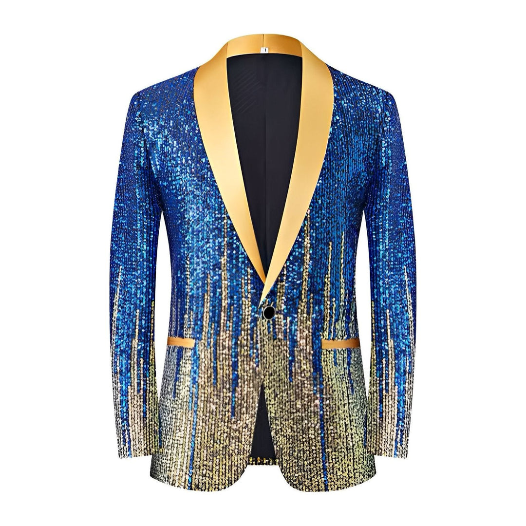 Islington Sequin Blazer Wynston Duke Gold XS 