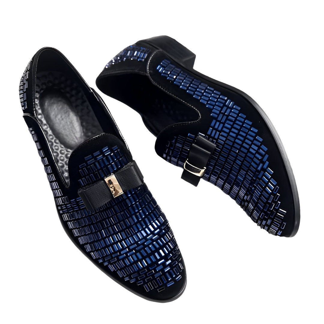 Jarrow Rhinestone Loafers Wynston Duke 
