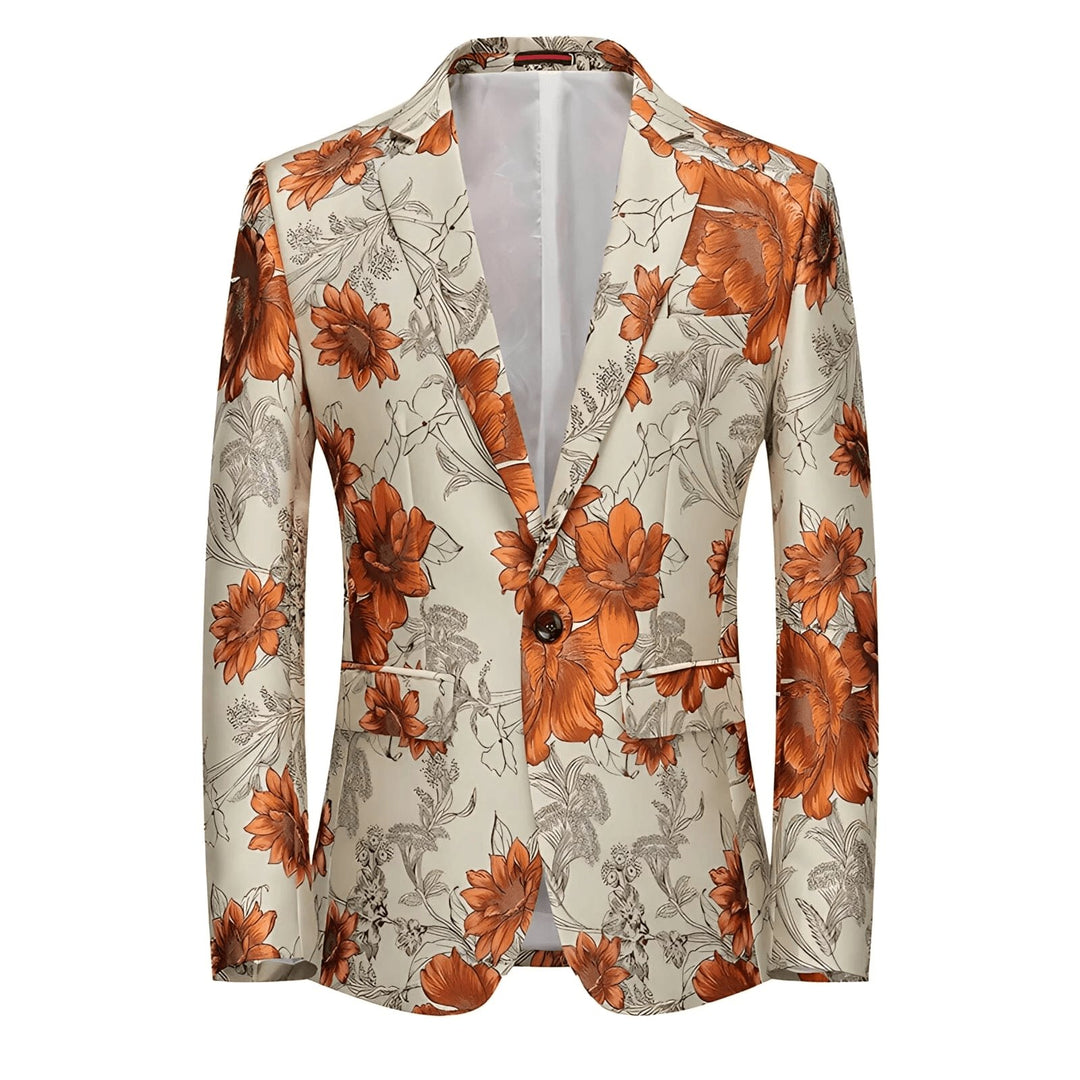 Kingsbury Jacquard Blazer Wynston Duke Orange XS 