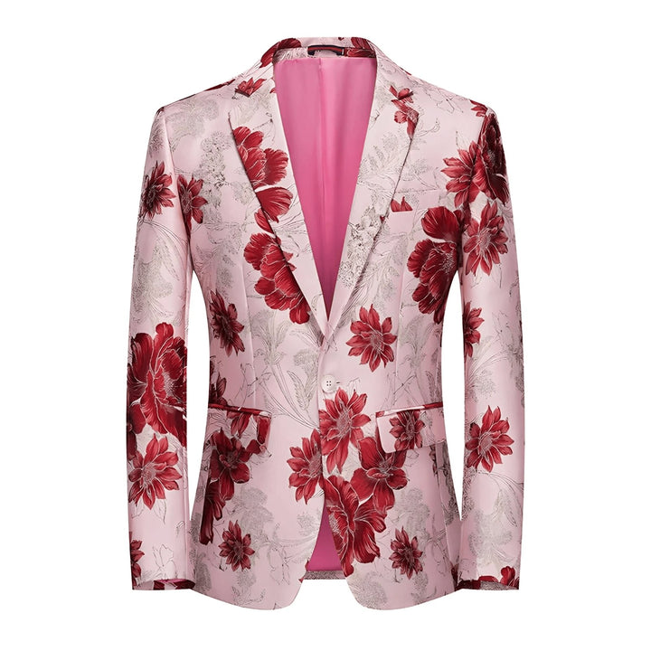 Kingsbury Jacquard Blazer Wynston Duke Pink XS 