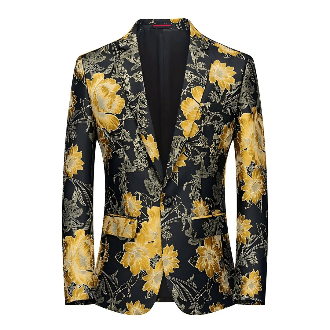 Kingsbury Jacquard Blazer Wynston Duke Yellow XS 