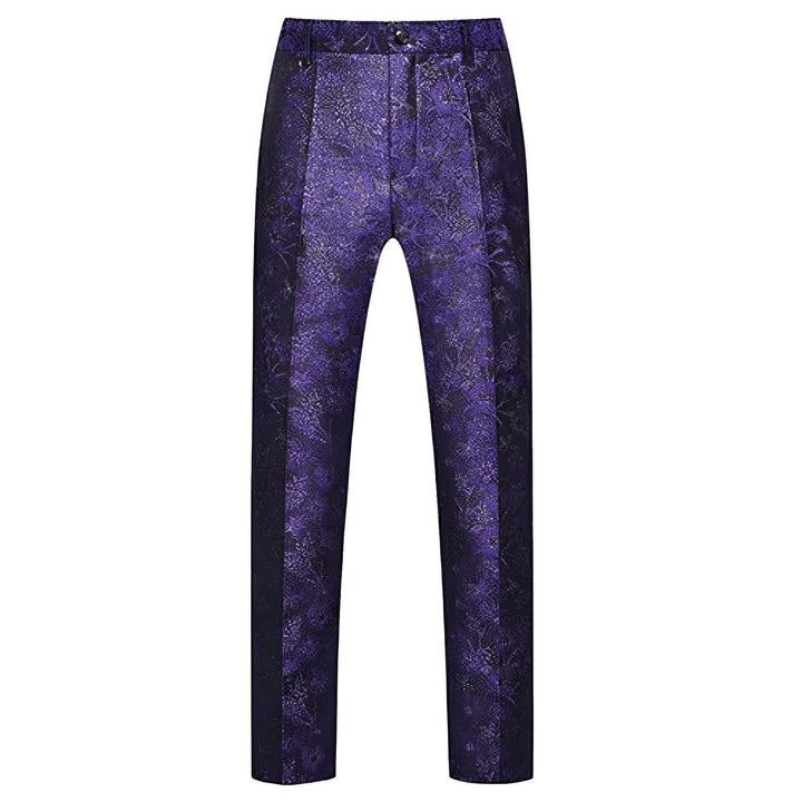 Kingsford Jacquard Trousers Wynston Duke Purple S 