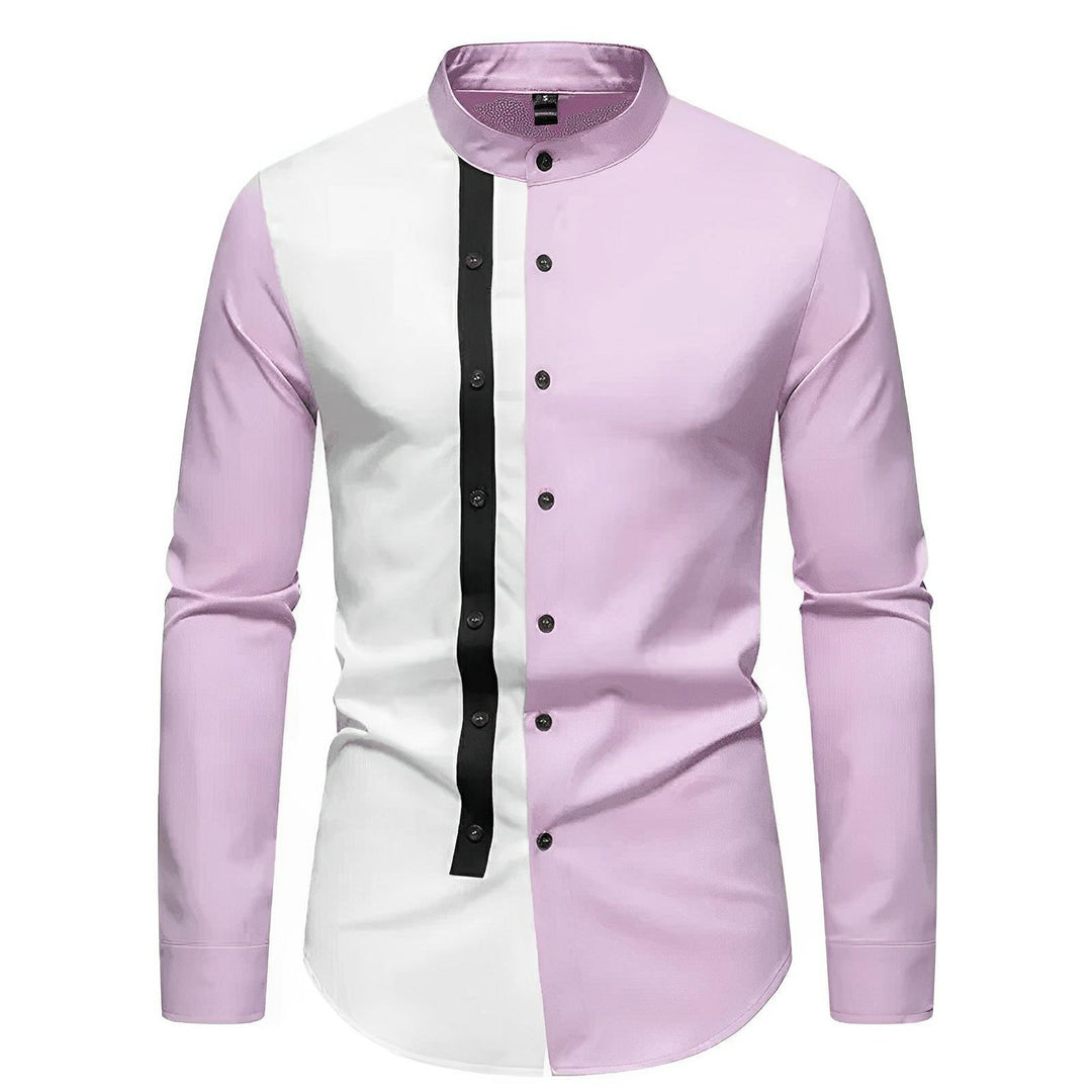 Kingsmere High-Collar Shirt Wynston Duke Purple S 