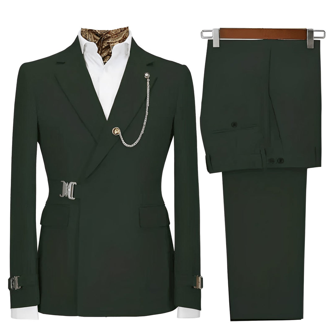 Kingsmere Tailored Suit Wynston Duke Dark Green XS 