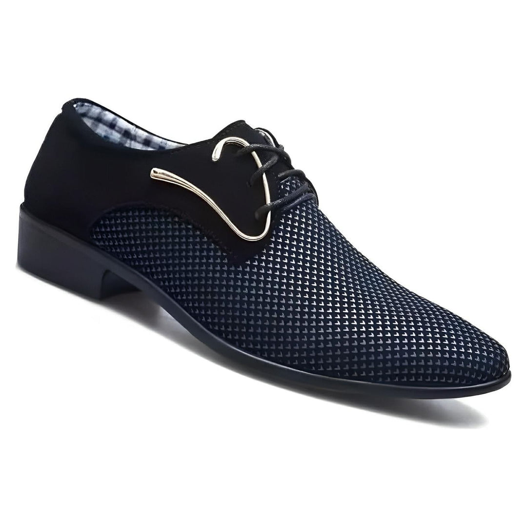 Lockwood Suede Oxfords Wynston Duke Blue 6 