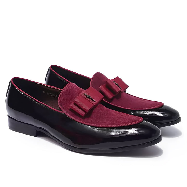 Marco Velvet Loafers Wynston Duke Burgundy 5 