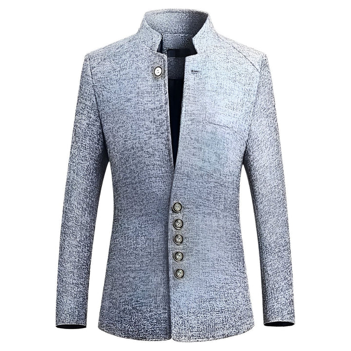 Marion High-Collar Blazer Wynston Duke Gray XS 