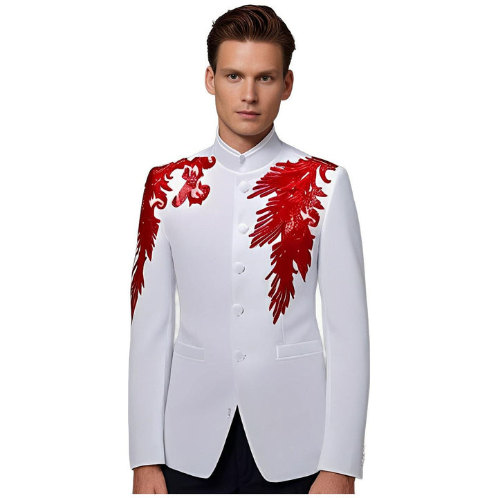 Marlow High-Collar Blazer Wynston Duke 