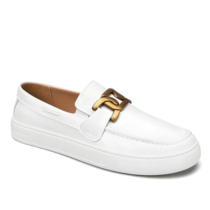 Marston Platform Loafers Wynston Duke White 6 
