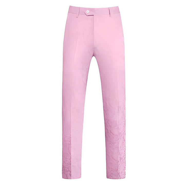 Masson Jacquard Trousers Wynston Duke Pink XS 
