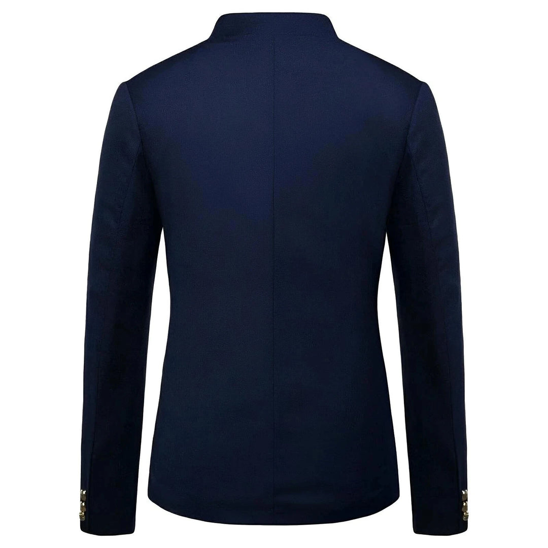 Merriweather High-Collar Blazer Wynston Duke 