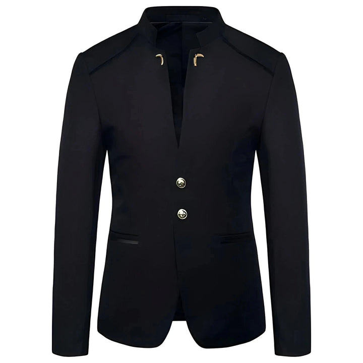 Merriweather High-Collar Blazer Wynston Duke Black XS 