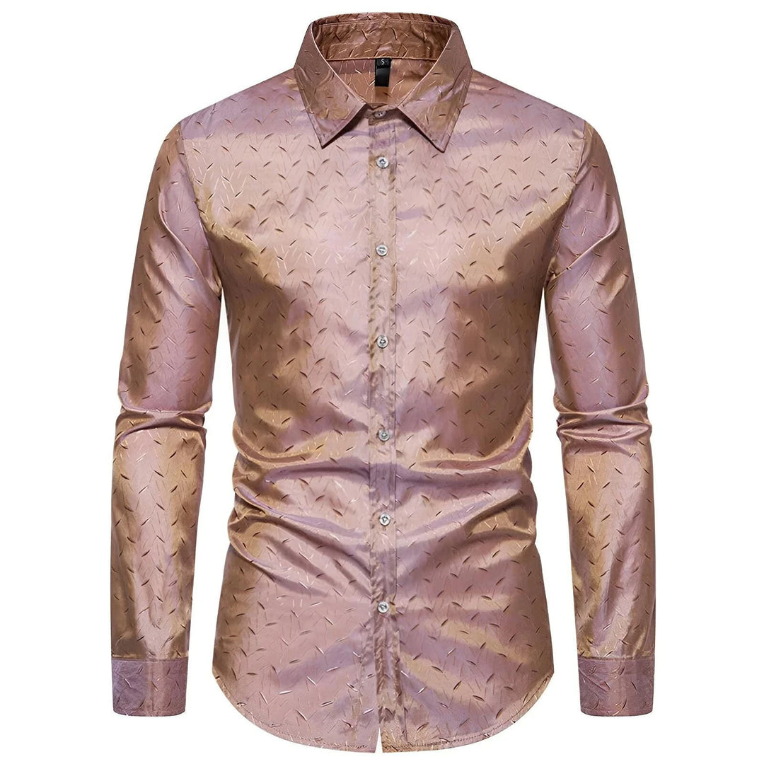 Mikel Silk Shirt Wynston Duke Khaki S 