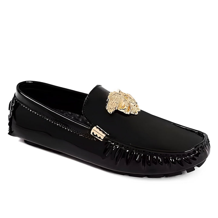 Monarch Driving Loafers Wynston Duke Black 5 