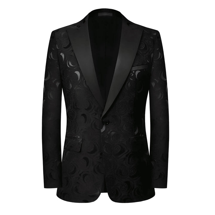 Norcross Jacquard Blazer Wynston Duke Black XS 