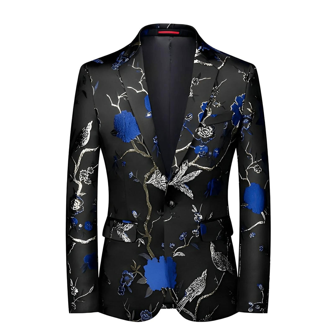 Ormond Jacquard Blazer Wynston Duke Blue XS 