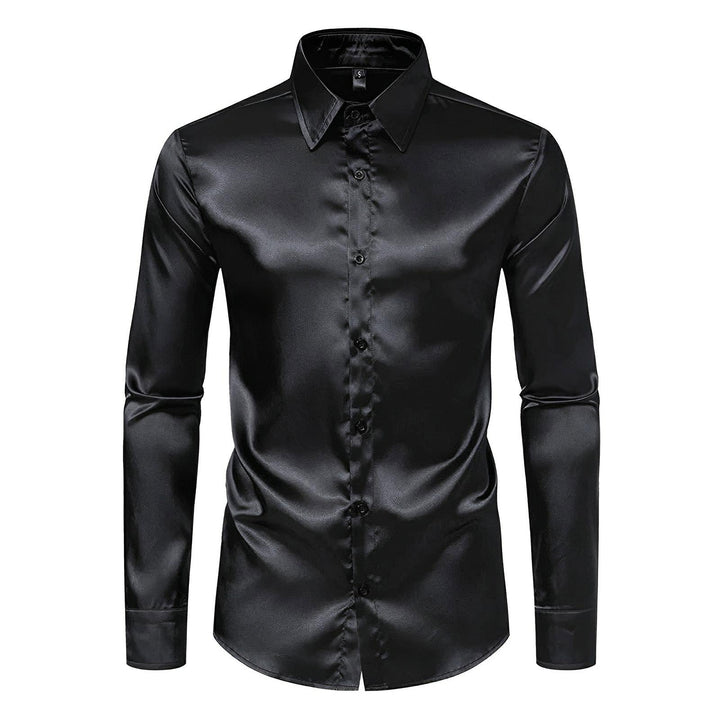 Ormond Silk Shirt Wynston Duke Black S 