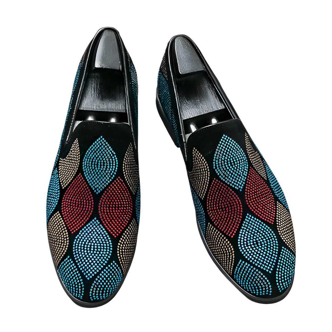 Overbury Rhinestone Loafers Wynston Duke 