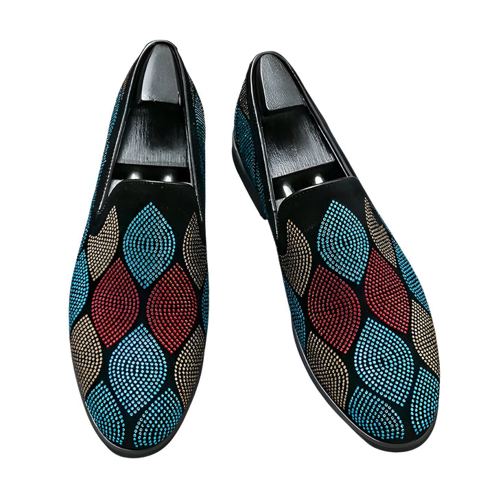 Overbury Rhinestone Loafers Wynston Duke 