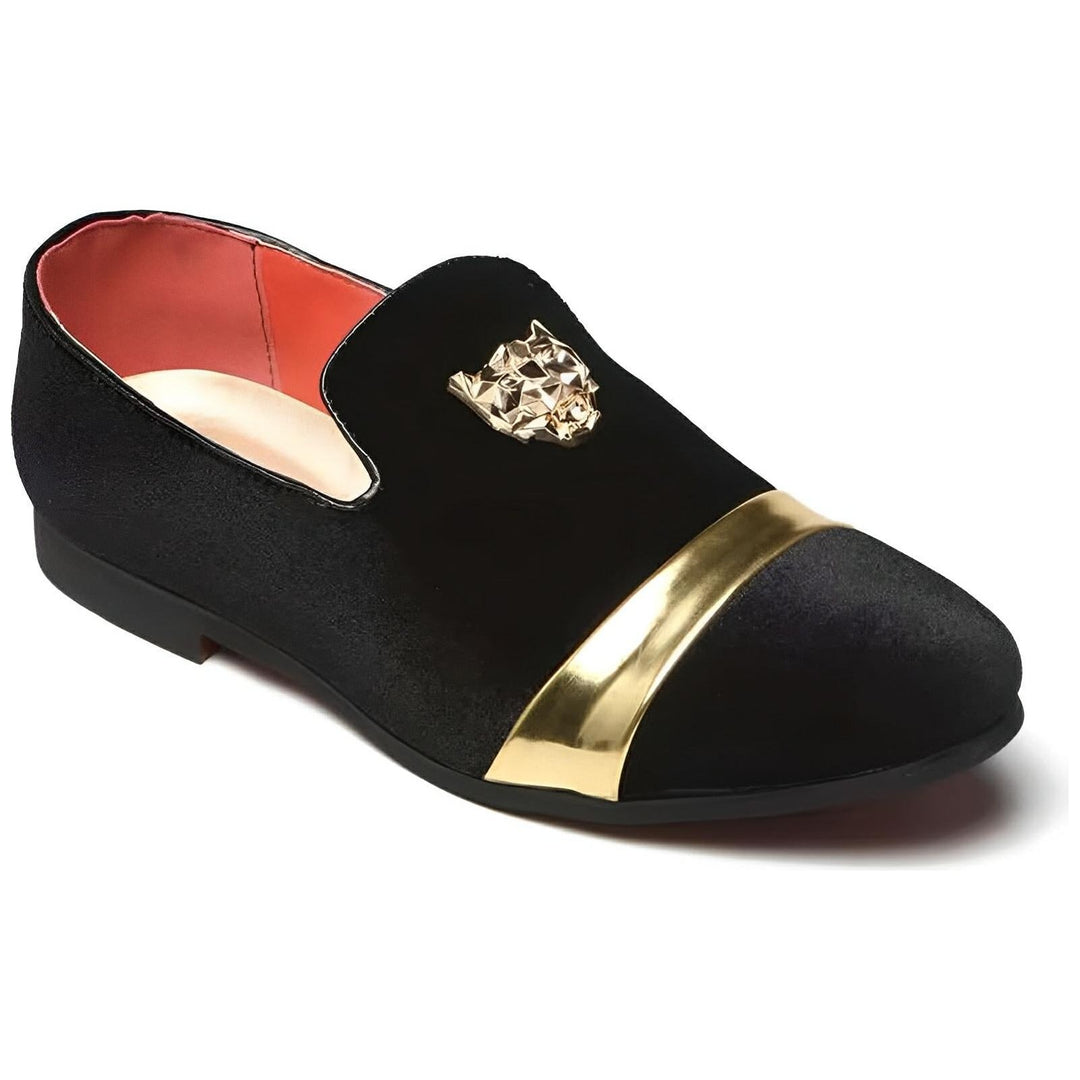 Overton Suede Loafers Wynston Duke Black 6 