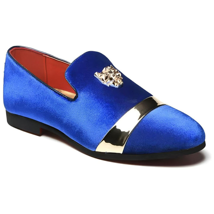Overton Suede Loafers Wynston Duke Blue 6 