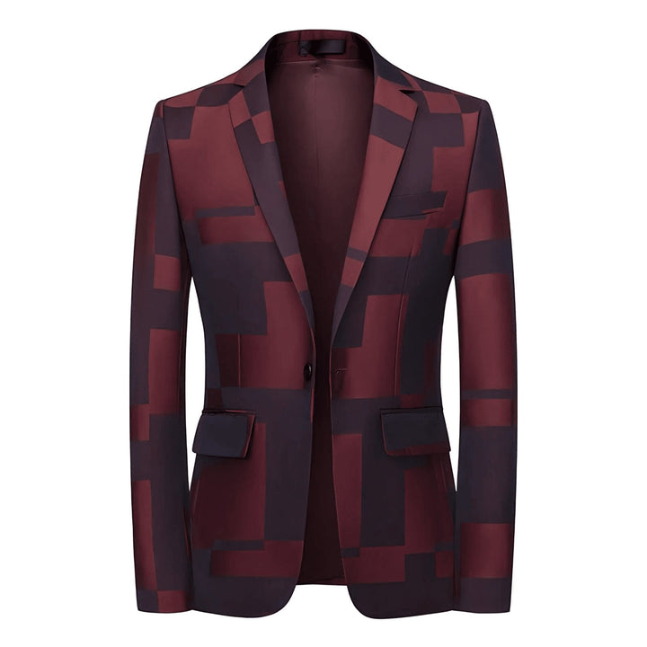 Penrose Tailored Blazer Wynston Duke Burgundy XS 