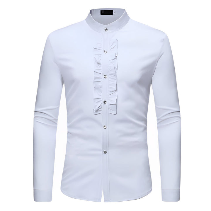Penrose Tuxedo Shirt Wynston Duke White S 