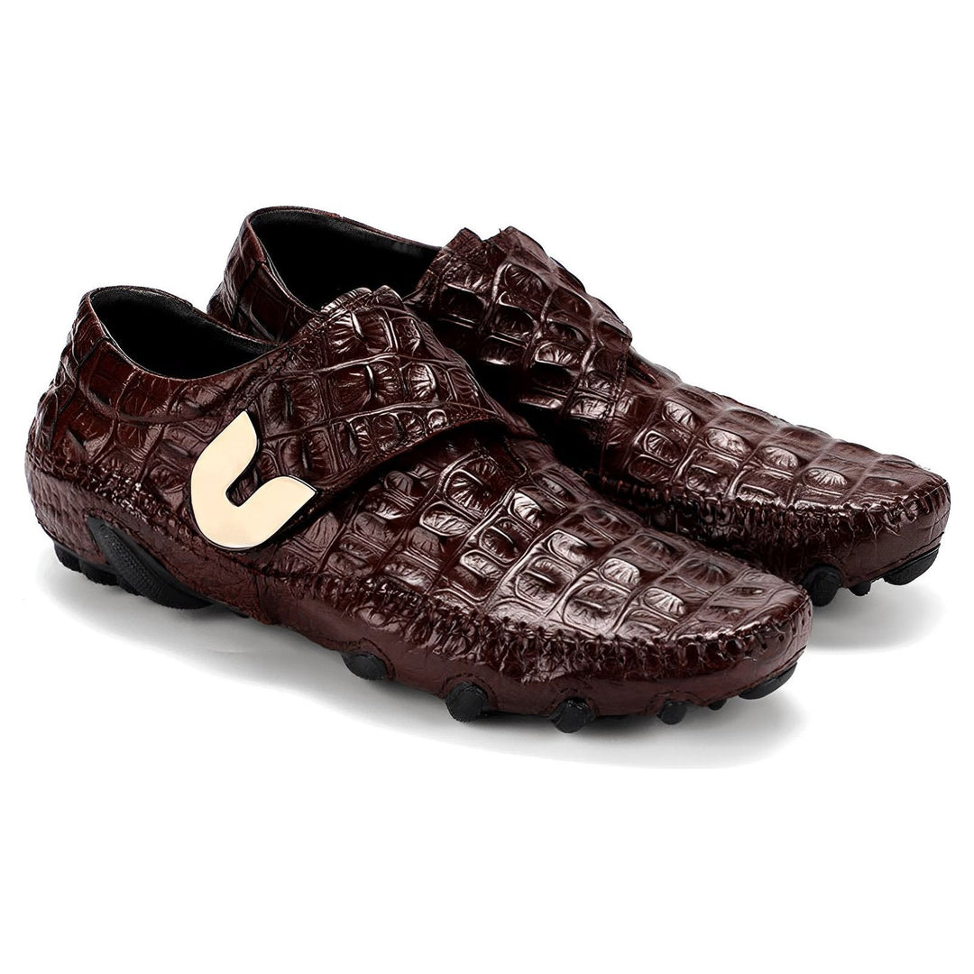 Quenby Faux Leather Loafers Wynston Duke Red 5.5 