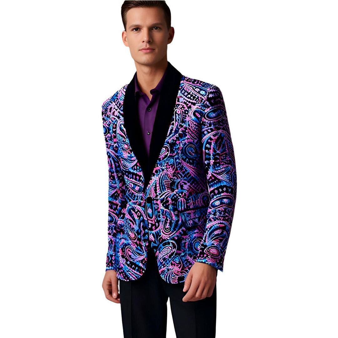 Quinton Sequin Blazer Wynston Duke 