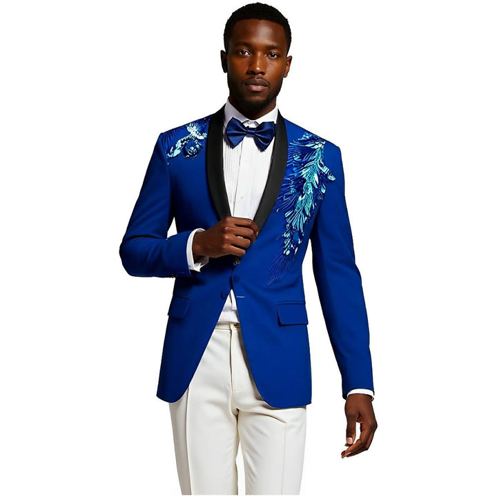 Ravenscroft Embroidered Blazer Wynston Duke 