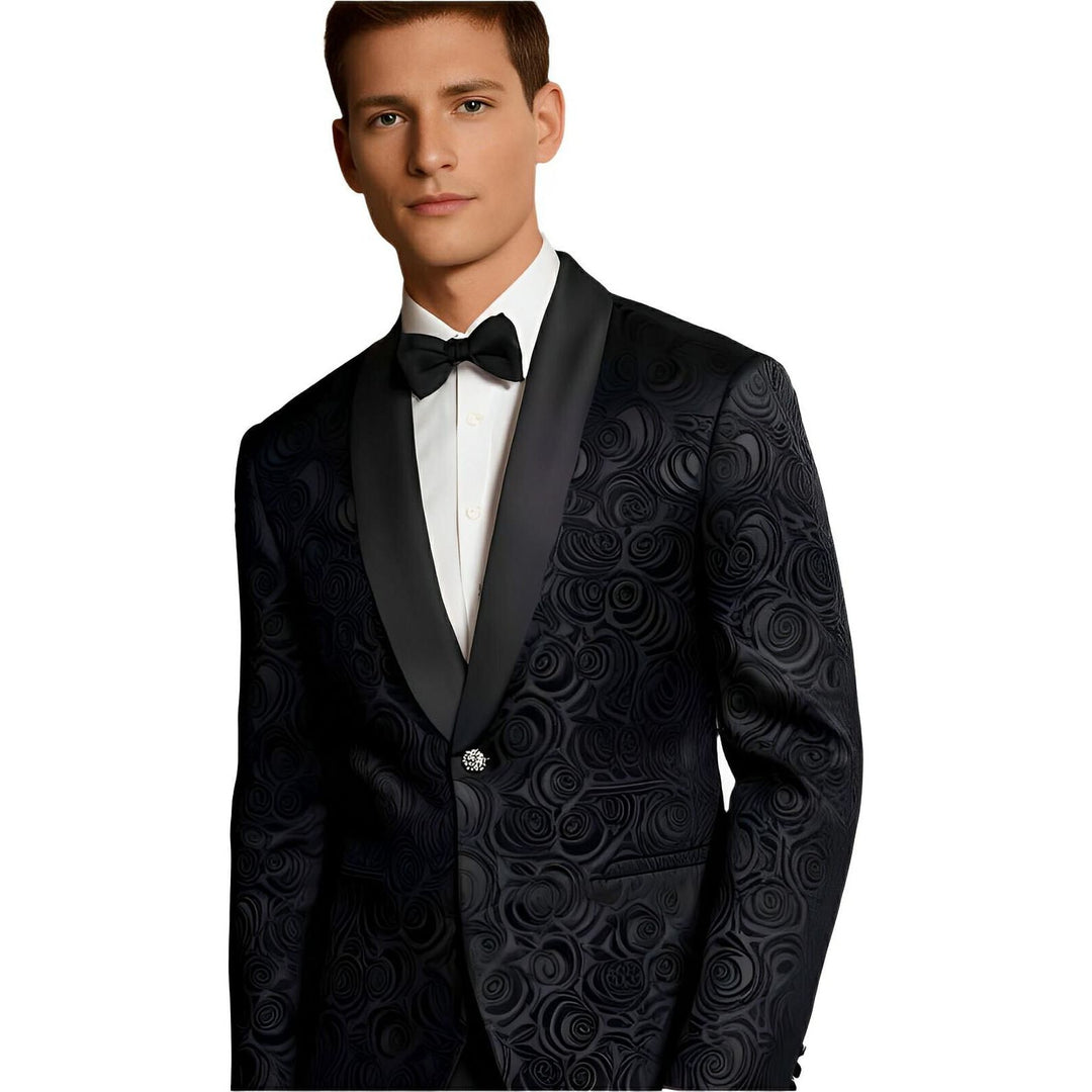 Remington Jacquard Blazer Wynston Duke 