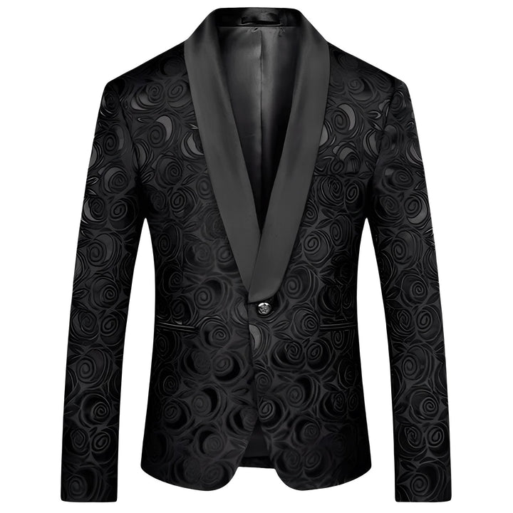 Remington Jacquard Blazer Wynston Duke Black XS 