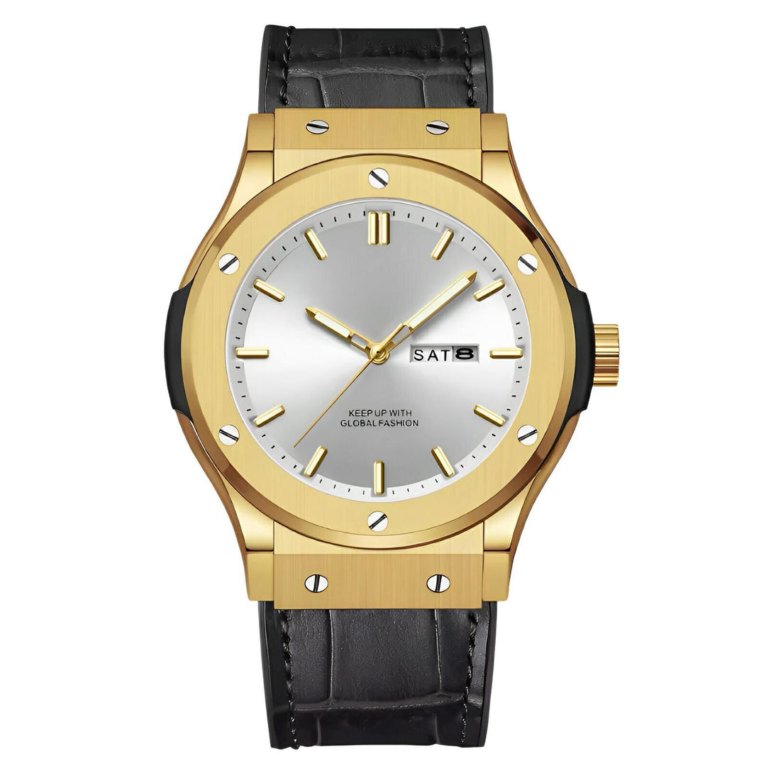 Renault Quartz Watch Wynston Duke Gold Silver 