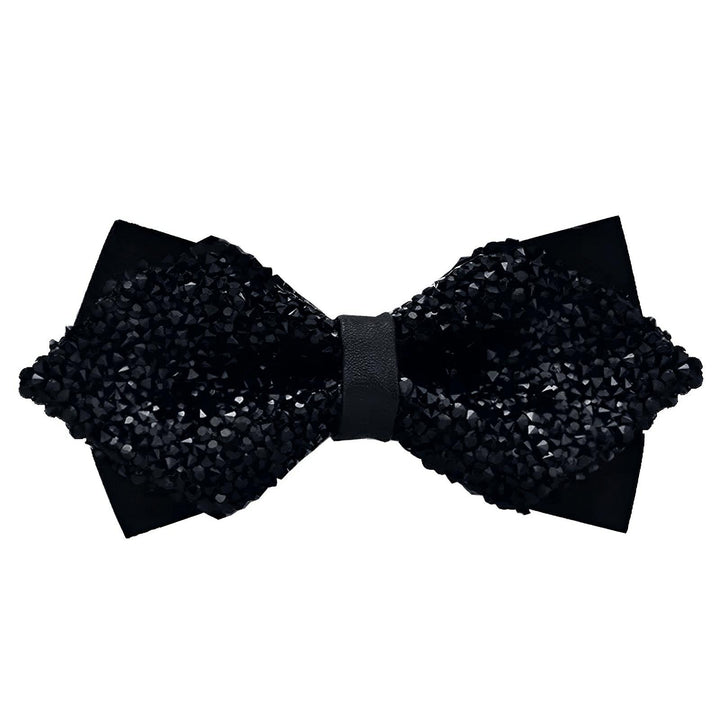 Sinclair Sequin Bow Tie Wynston Duke Black 