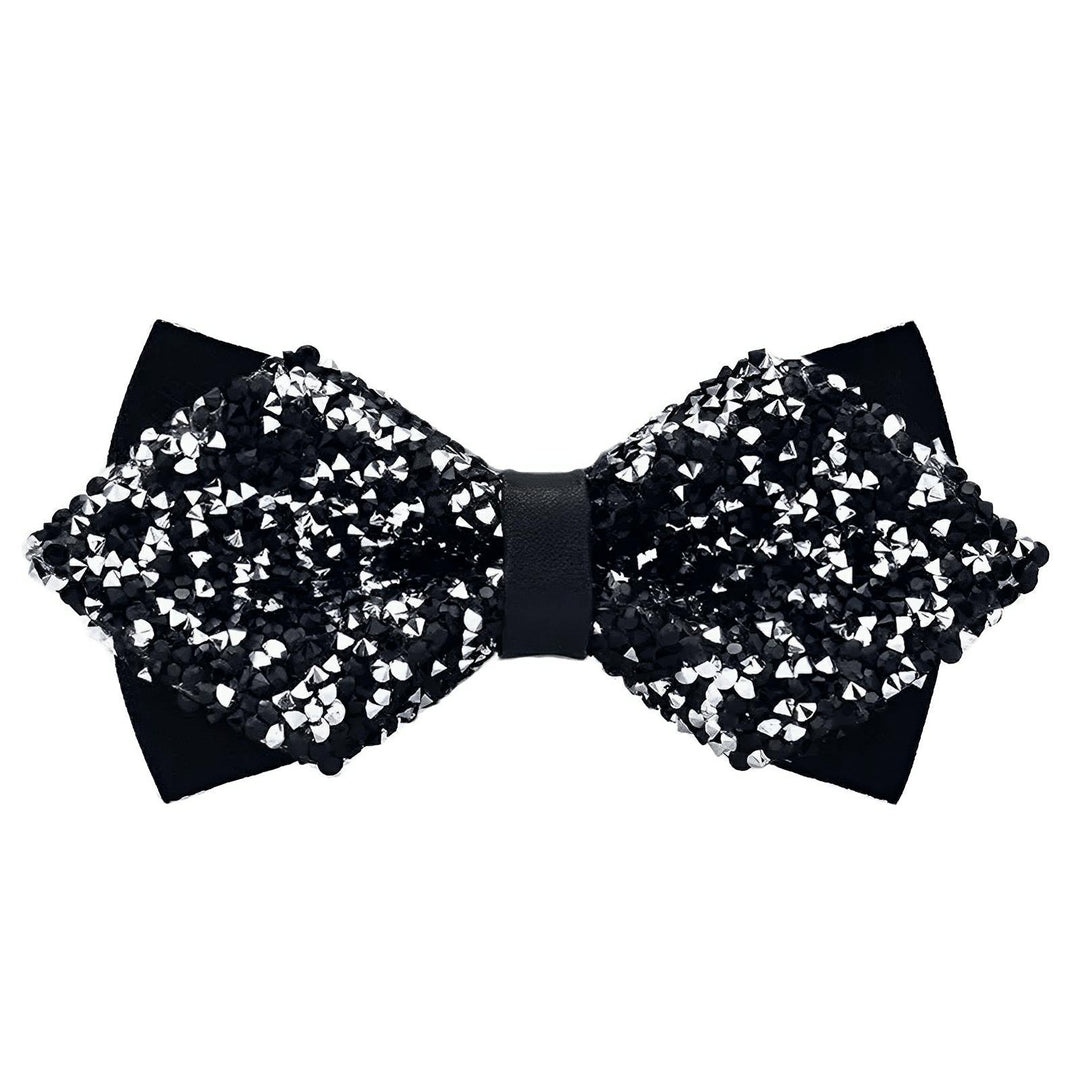 Sinclair Sequin Bow Tie Wynston Duke Platinum 