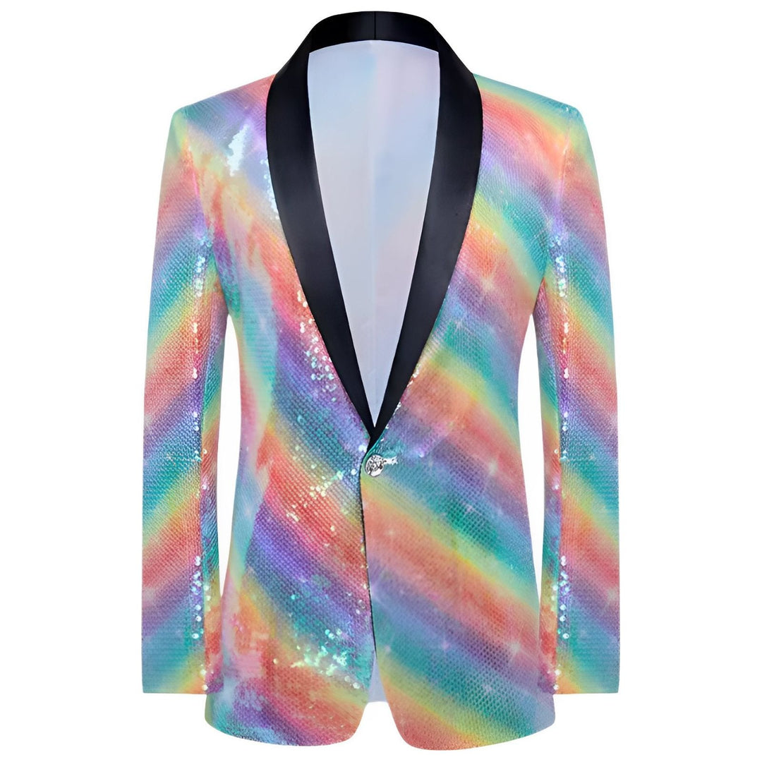 Spectrum Sequin Blazer Wynston Duke XS 