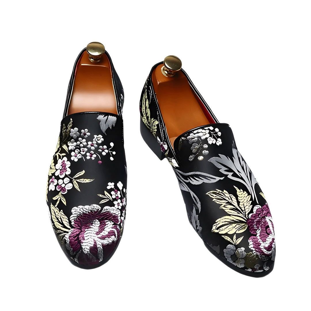 St. Aubyn Embroidered Loafers Wynston Duke 