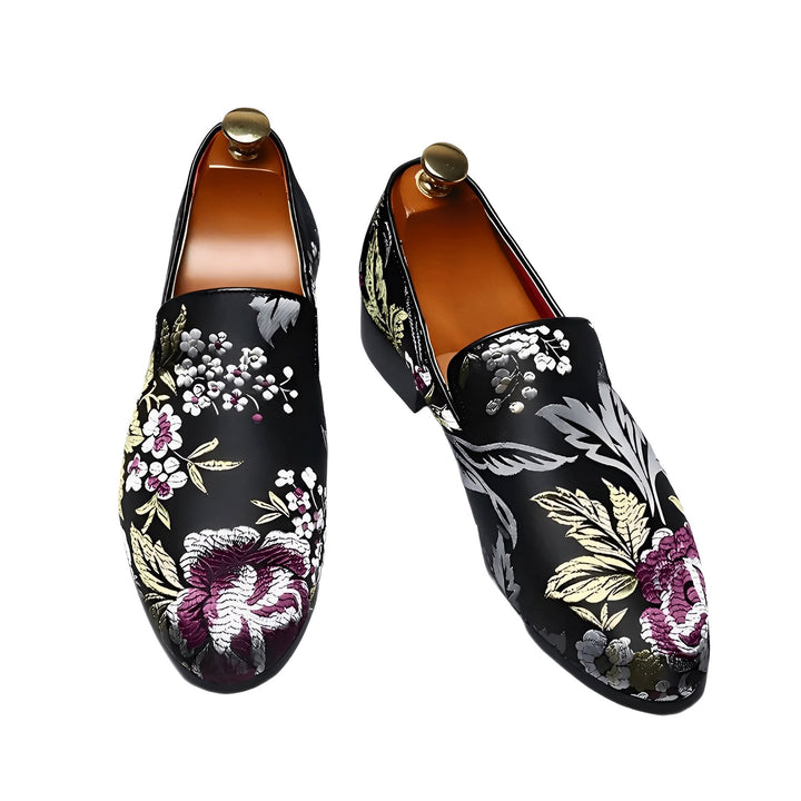 St. Aubyn Embroidered Loafers Wynston Duke 