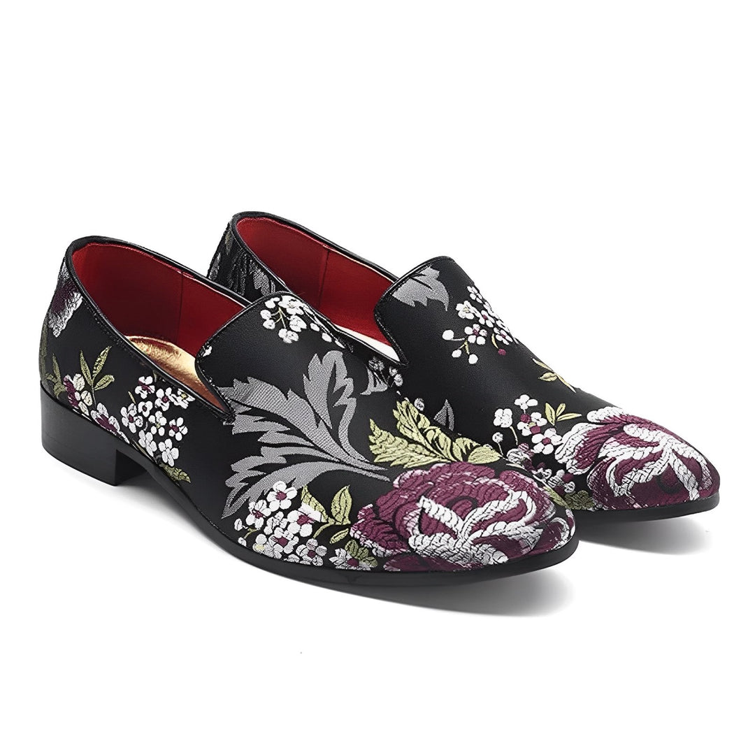 St. Aubyn Embroidered Loafers Wynston Duke 