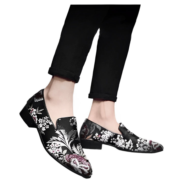 St. Aubyn Embroidered Loafers Wynston Duke 