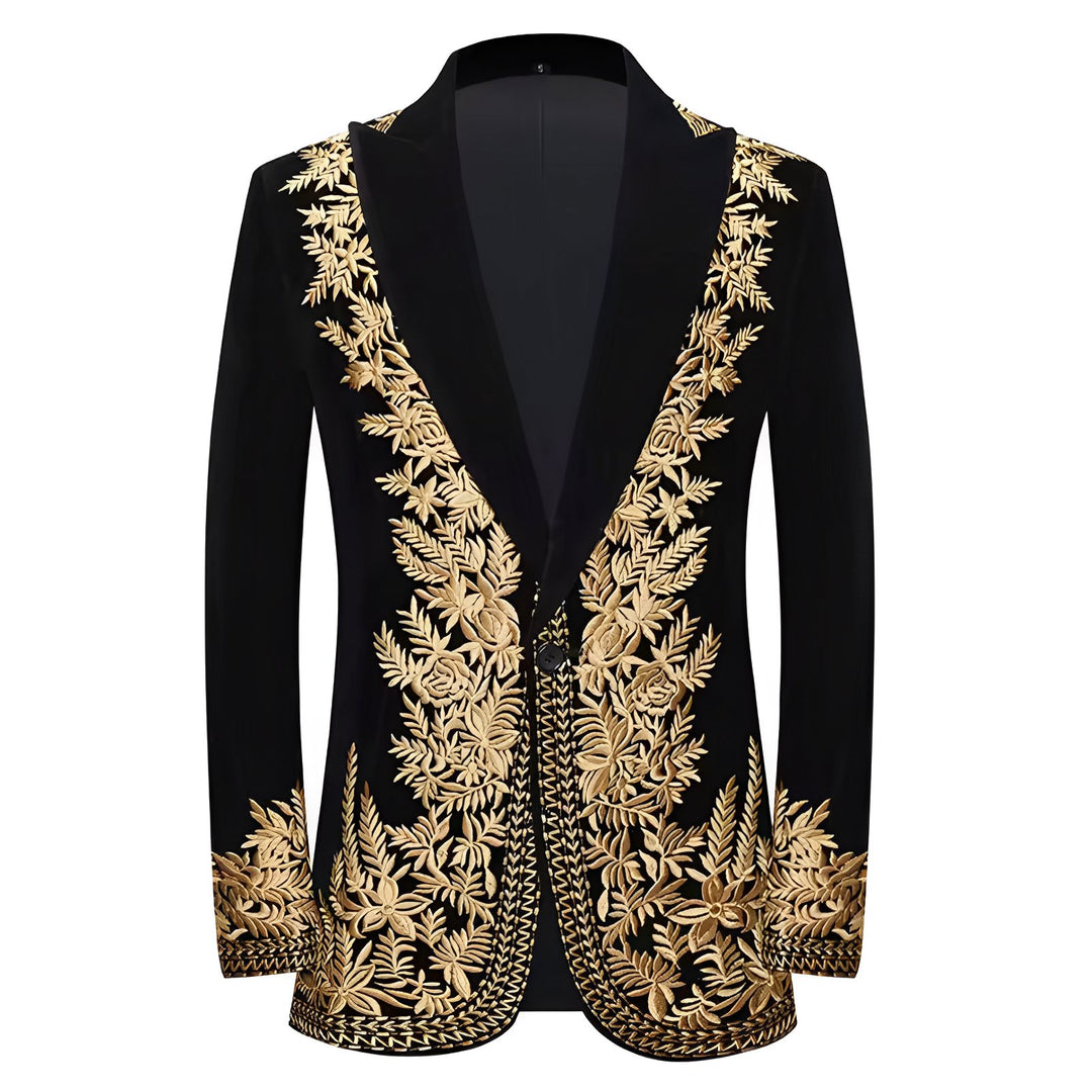 St. Aubyn Velvet Blazer Wynston Duke Gold 36R 