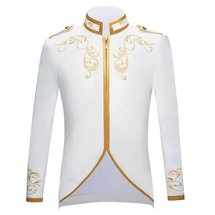 St. Clair Embroidered Blazer Wynston Duke Ivory XS 