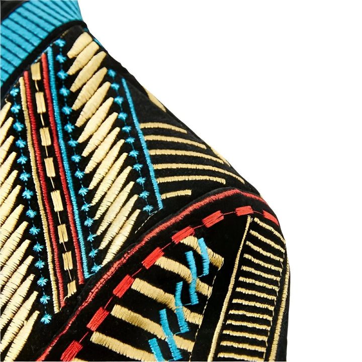 St. James Embroidered Blazer Wynston Duke 