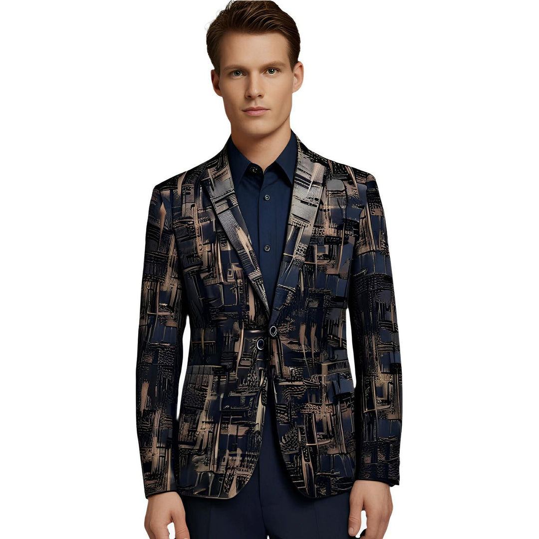 Tattersall Jacquard Blazer Wynston Duke 